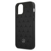 Mercedes MEHCP12LPSQBK iPhone 12 Pro Max 6,7 czarny/black hardcase Leather Stars Pattern